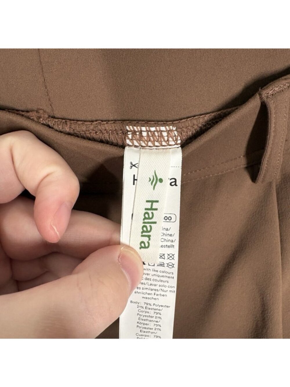 Halara Flex DayStretch High Waisted Pocket Straight Leg Work Pants Women M NWT - Picture 13 of 14